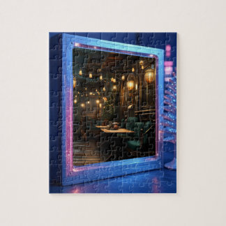 Quebra-Cabeça (Puzzle) Café de Natal Legpuzzel