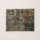 Quebra-Cabeça (Puzzle) Halloween das 9 Vidas Legpuzzel (Horizontaal)