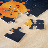 Quebra-Cabeça (Puzzle) Mão de Fátima Cósmica Legpuzzel (Zijkant)