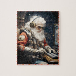 Quebra-Cabeça (Puzzle) Natal Cyberpunk Legpuzzel