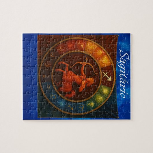 Quebra-Cabeça (Puzzle) Signo de Sagitário Legpuzzel (Horizontaal)