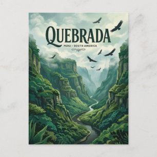Quebrada de los Cuervos Briefkaart