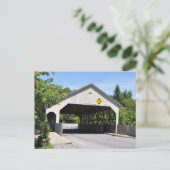 Quechee Gorge Covered Bridge - Briefkaart (Staand voorkant)