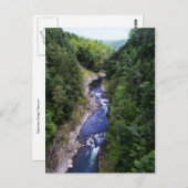 Quechee Gorge, Vermont Briefkaart (Voorkant / Achterkant)