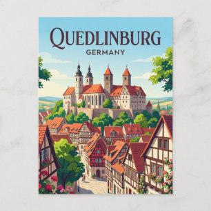 Quedlinburg Duitsland Briefkaart