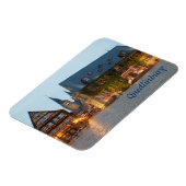 Quedlinburg nachtfoto magneet (Linkerzijde)