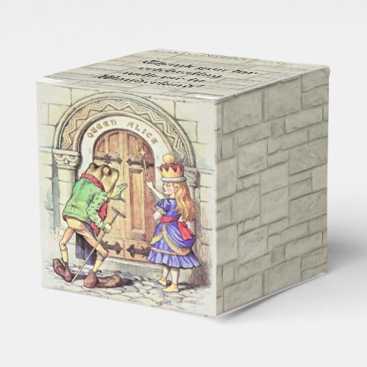 Queen Alice Bedankdoosjes (Voorkant Zijde)