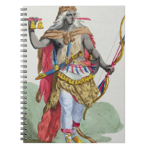 Queen Anna Nzinga (1583-1663), uit 'Receuil des E' Notitieboek