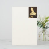 Queen Anne Boleyn Briefpapier (Staand voorkant)