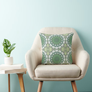 Queen Anne's Lace Abstract Lente Floral Modern Kussen