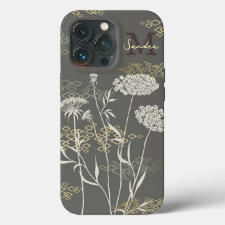 Queen Anne's Lace Dark iPhone / iPad hoesje