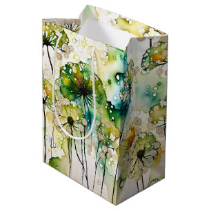 Queen Anne's Lace en Bubbles Abstract Medium Cadeauzakje