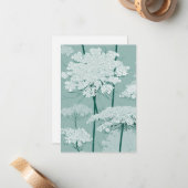 Queen Annes Lace Notitiekaartje (Voorkant / Achterkant in situ)