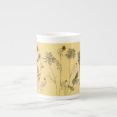 Queen Anne's Lace op een Bone China Mok (Voorkant)