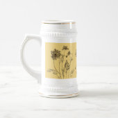 Queen Anne's Lace op een Stein Bierpul (Links)