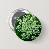 Queen Anne's Lace Ronde Button 5,7 Cm (Voorkant /achterkant)