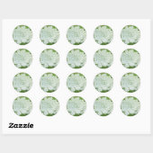 Queen Annes Lace Ronde Sticker (Vel)