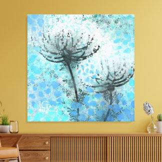Queen Ann's Lace Stretched Canvas Afdruk