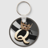 Queen Art's Metal Circle Sleutelhanger - Elegant,  (Achterkant)