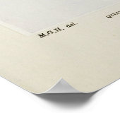 Queen Assur-Bani-Pal Ancient Assyrian Costume Poster (Hoek)