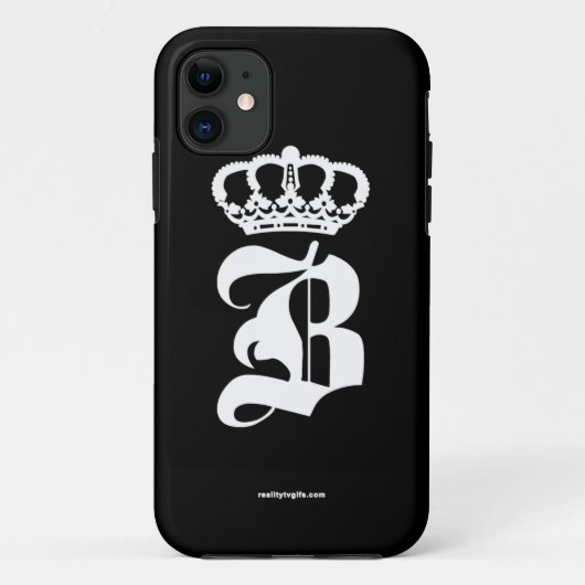 Queen B - iPhone 5 Hoesje (Achterkant)