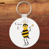 Queen B Sleutelhanger (Voorkant)