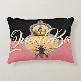 Queen Bee 12 x 16 inch Accent Kussen