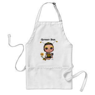 Queen Bee Apron Standaard Schort