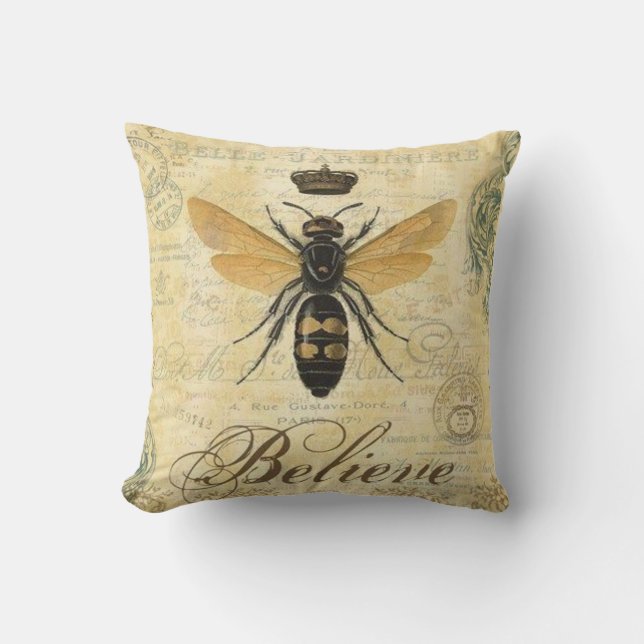 Queen Bee - Believe Sierkussen (Voorkant)