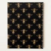 Queen Bee Black Gold Motif Design (Dos)