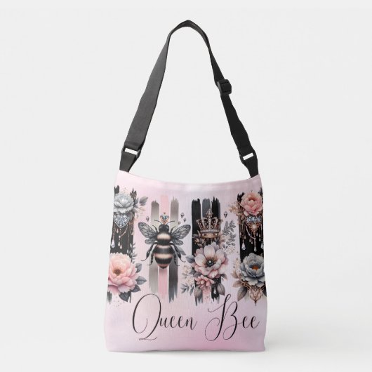 Queen Bee Bling Tote Bag (Devant)