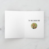 Queen Bee - Carte d'anniversaire (Intérieur)