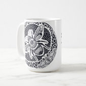 Queen Bee Coffee Mok (Voorkant links)