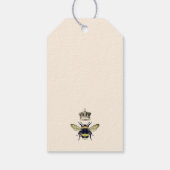 Queen Bee & Crown Boerderij Apiary Productprijs Cadeaulabel (Achterkant)