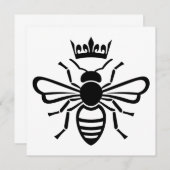 Queen Bee Crown Kaart (Voorkant / Achterkant)