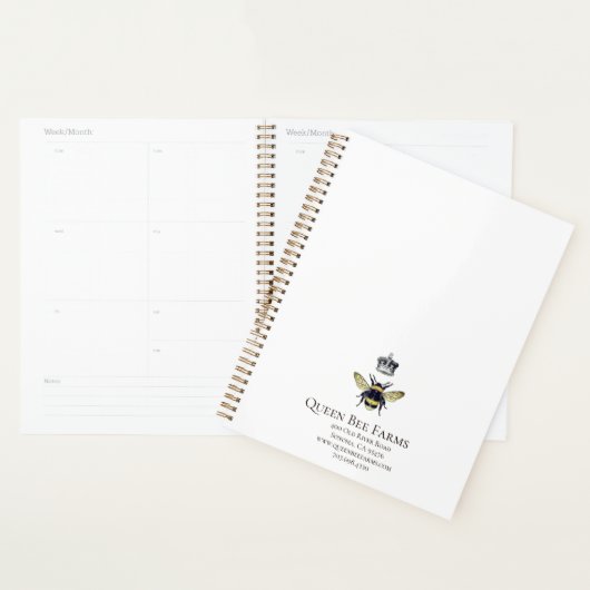 Queen Bee Crown White (Devant avec enveloppe)