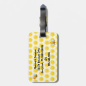 Queen Bee, étiquette bagage (Dos Vertical)