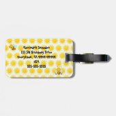 Queen Bee, étiquette bagage (Dos horizontal)