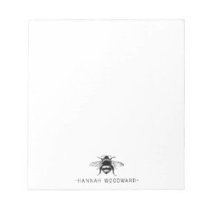 Queen Bee gepersonaliseerd Notitieblok
