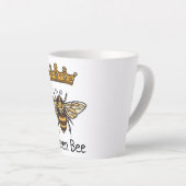 Queen Bee Gold Crown Latte Mok (Rechterhoek)