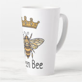 Queen Bee Gold Crown Latte Mok (Rechterhoek)