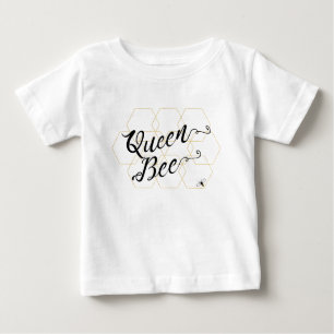 "Queen Bee" Gold Hexies & Bee