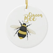Queen Bee Keramisch Ornament (Voorkant)