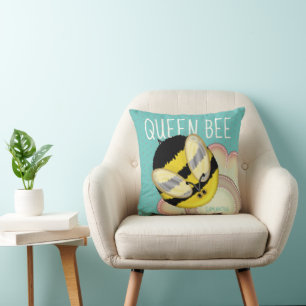 Queen Bee Leuke Bumble Bee Gepersonaliseerd Kussen