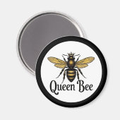 Queen Bee  Magneet (Voorkant / Achterkant)