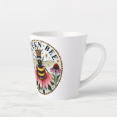 Queen Bee Moederdag Bees Latte Mok (Rechts)