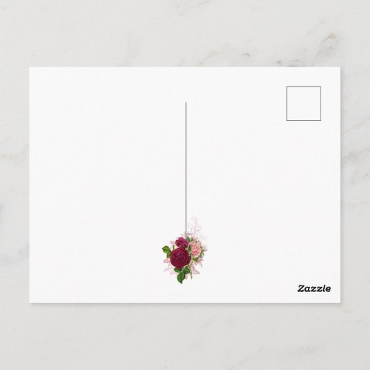 Queen Bee & Mystic Rozen Briefkaart (Achterkant)