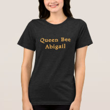 Queen Bee [Name] Zwart en Geel