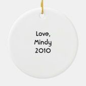 Queen Bee Ornament (Achterkant)