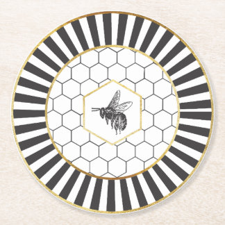 Queen Bee Paper Onderzetter